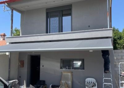 Topothetisi tentas me vraxiones sthn perioxh tis Artemidos