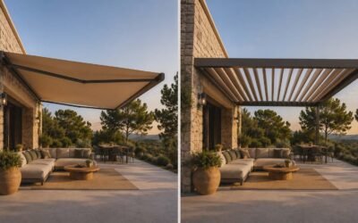 Τέντα ή πέργκολα; Τι ταιριάζει πραγματικά στον χώρο σας;